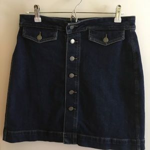 Loft Denim Skirt, Size 6